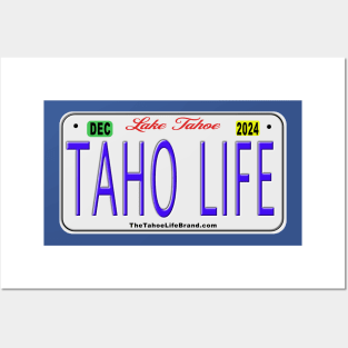 Tahoe Life License Plate Posters and Art